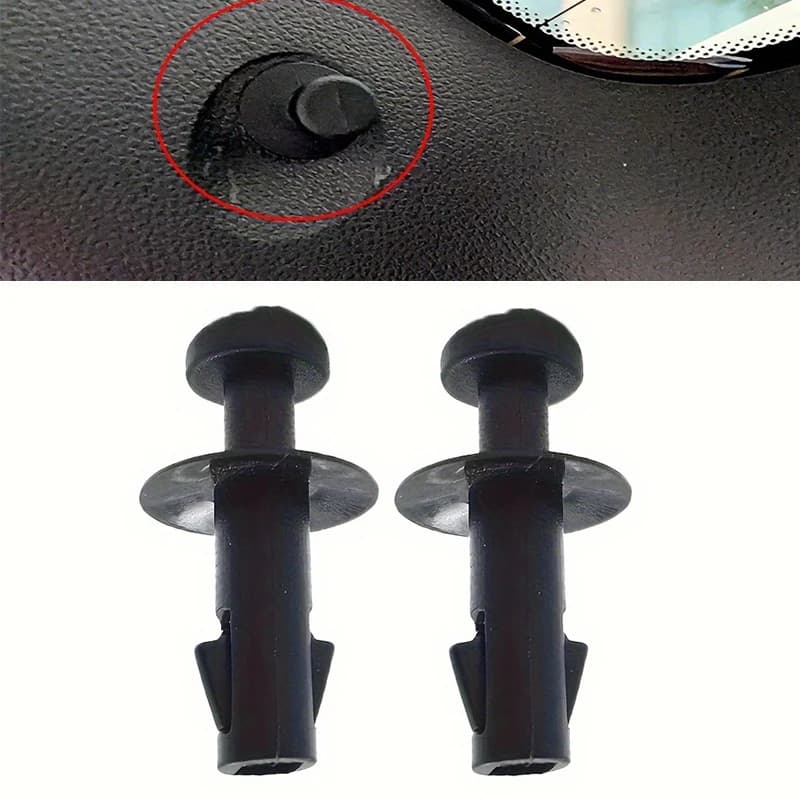 2 pezzi 95129884 Per Opel Mokka X Scaffale per pacchi Corda Boot Tronco Scaffale per pacchi Vassoio Cinghia Stringa Clip per auto Gancio Tonneau Pivot Holder