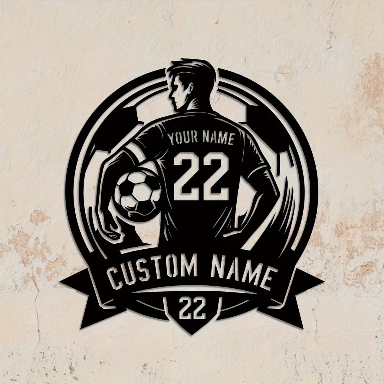 Custom Metal Plate with Chassis Name - Number of Custom Knife, Decoration with Game Position - Personal Gift Metal