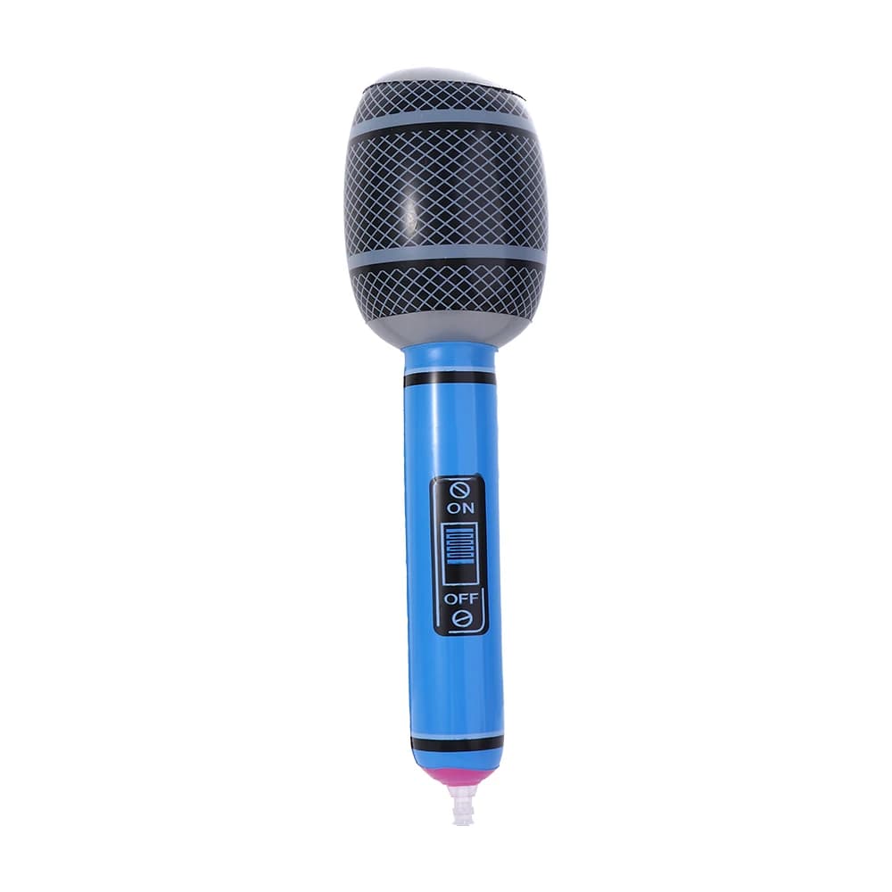 Puntelli gonfiabili Chitarra gonfiabile Palloncino Microfono Palloncini Strumento Ukulele Strumento musicale gonfiabile