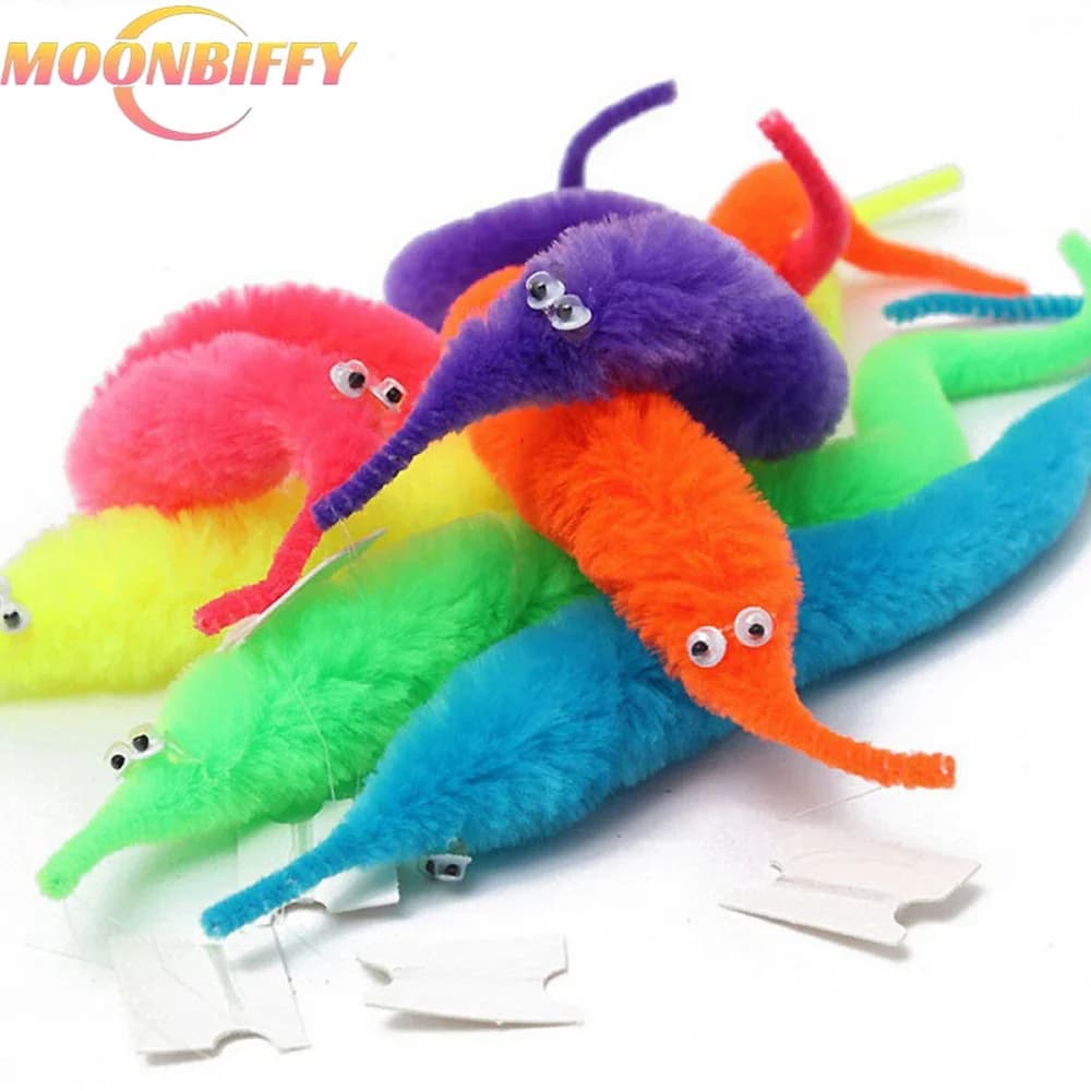 Roba fantastica Verme sfocato Giocattoli magici Mago Strano bambino Trucchi magici per giochi per bambini Verme su una corda Trucchi divertenti per bambini