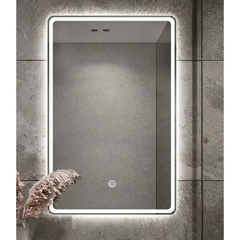 Bagno squisito, risparmio energetico, protezione ambientale, specchio da bagno decorativo con suono surround stereo antiossidante