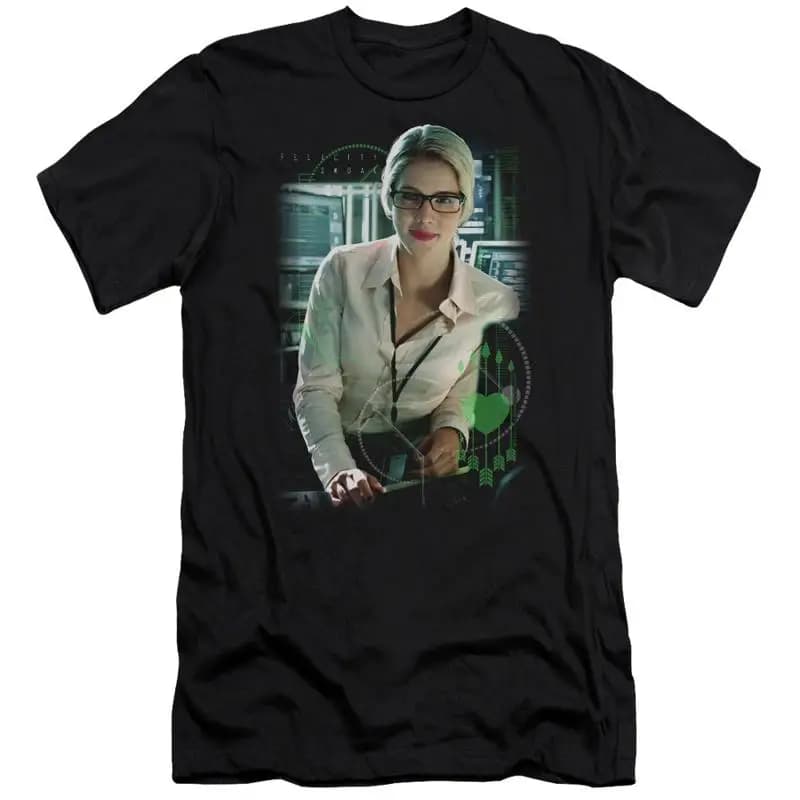 ARROW FELICITY SMOAK Maglietta da uomo con licenza ufficiale SM 6XL