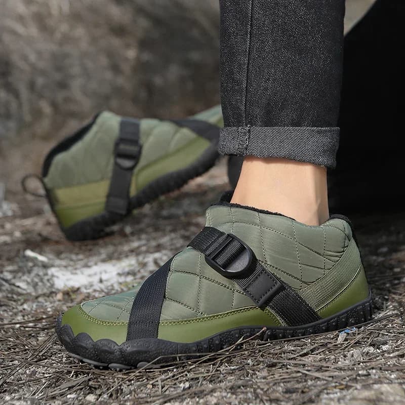 Five-finger Wide Toe Snow Boots Camping Terkking Walking Outdoor Casual Sneakers Mens Women Barefoot Non-slip Hiking Upstream