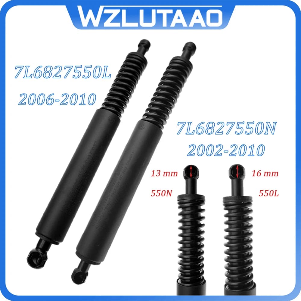 1/2 PCS 7L6827550L 7L6827550N Baule Posteriore Asta di Supporto Asta di Smorzamento Per VW Touareg 2002-2010 7L6827550E 7L6827550J 7L6827550C/B