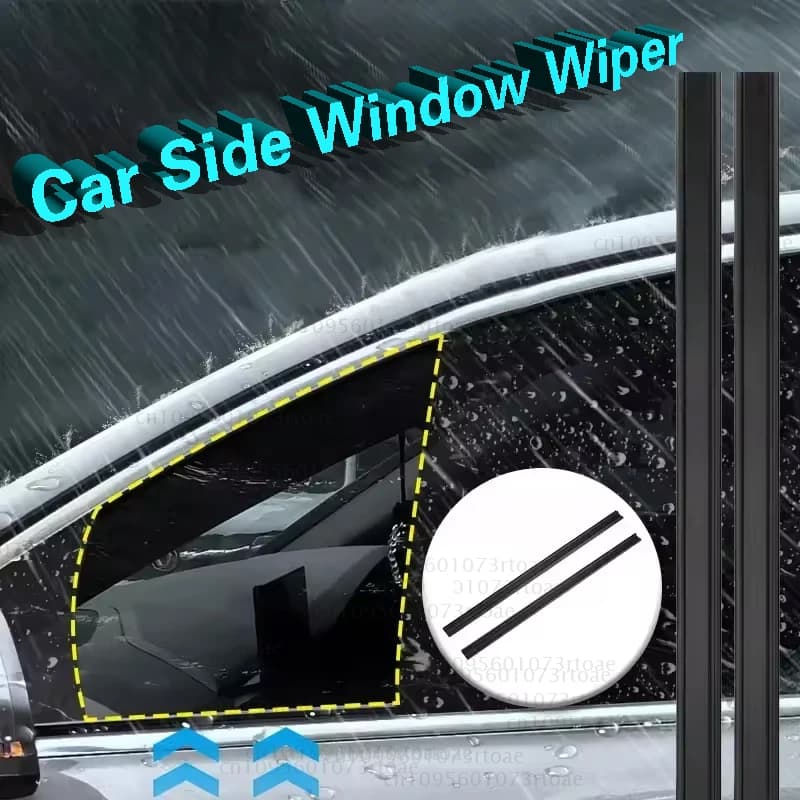 Accessori universali per tergicristalli laterali per auto Strumento per la pulizia dei vetri per lama tergicristalli per rimozione nebbia d'acqua per auto