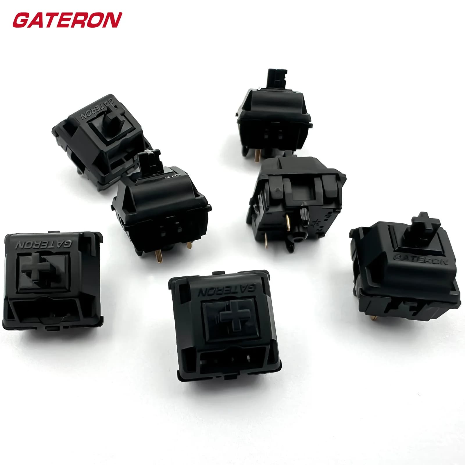 Gateron Oil King 3.0 switches for mechanical keyboard, improved triple pin switches 5 pin 55gf