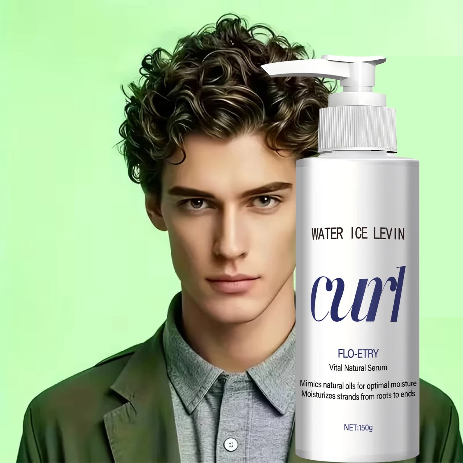 Serum for hair growth 1 + 1 pack 150g Hyaluronic Acid Vitamin C Collagen Niacinamide Hydrating Repair Hair care Economic offer
