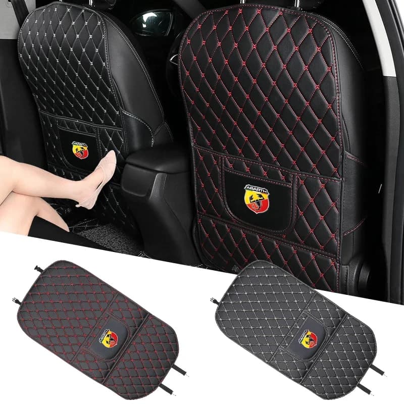 Car Seat Cover Protection Rear For Children Waterproof Anti-shoe Zerbino For Abbas Abarth Punto 124/125/500 Stilo Ducato Accessori Auto