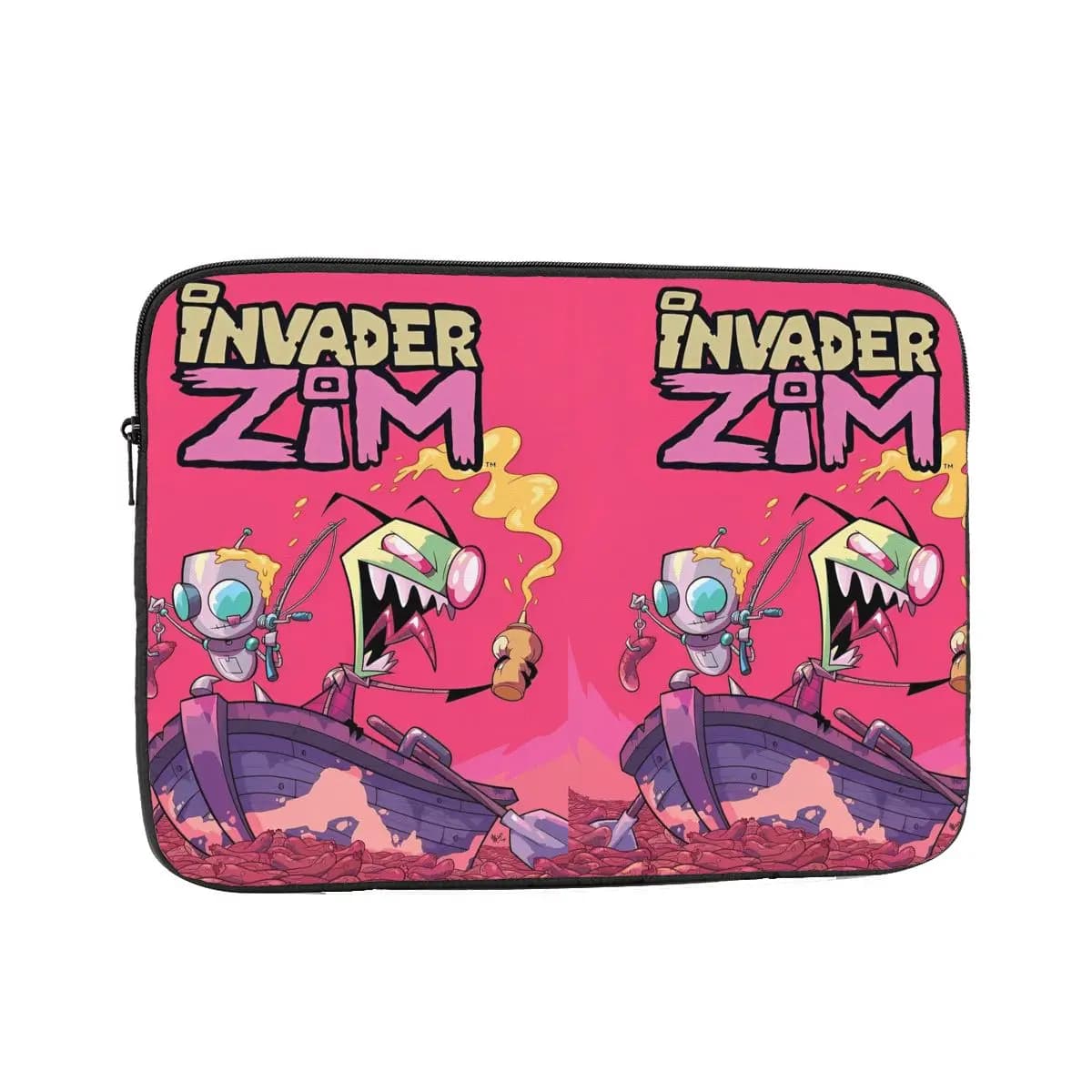 Custodia antiurto 12" 13" 15" 17" Cartoon Dark Comedy Invader Zim Custodia per laptop con custodia per notebook
