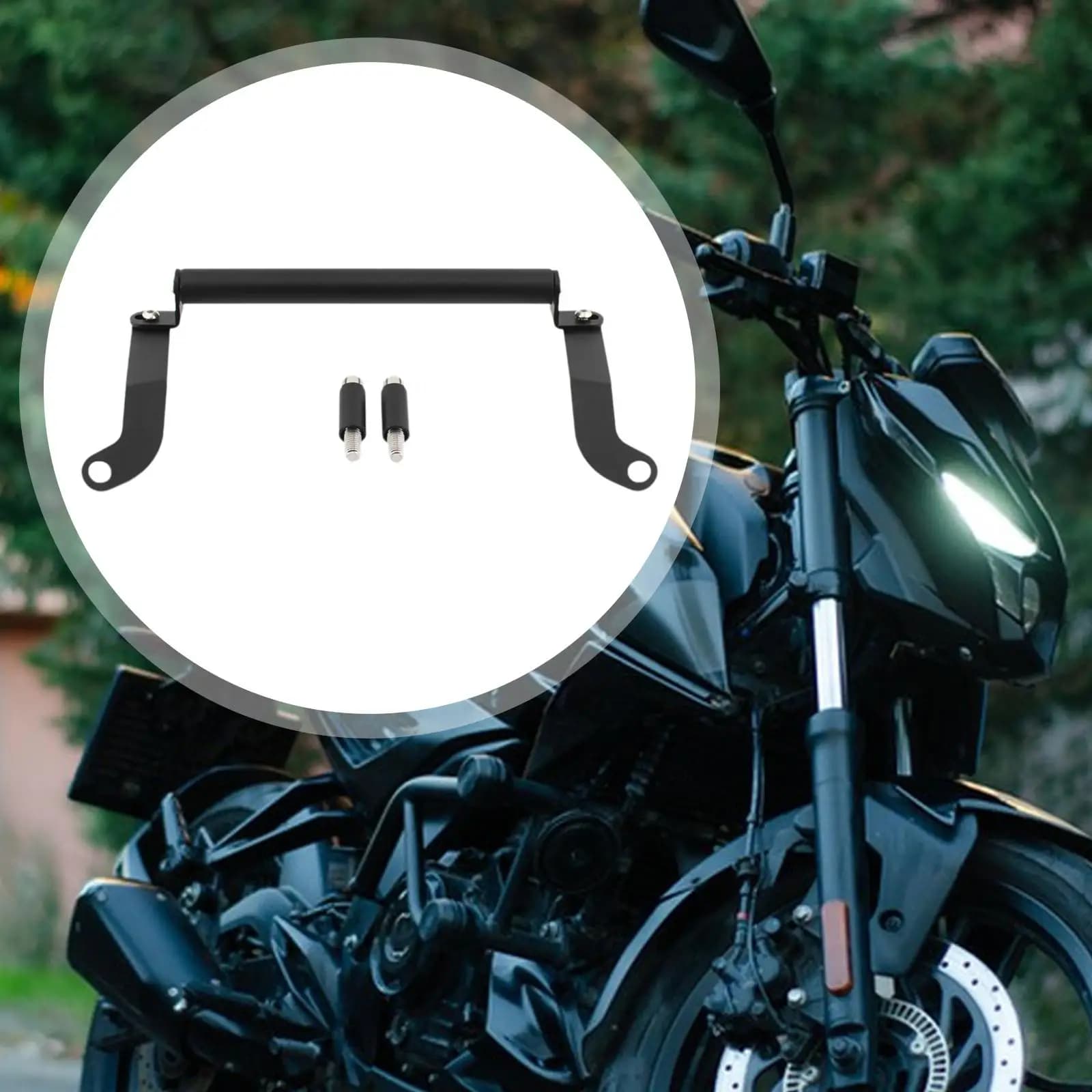Supporto per Telefono da Manubrio Moto in Lega di Alluminio per Honda Forza 125 250 300 NSS350 350 2018-2024