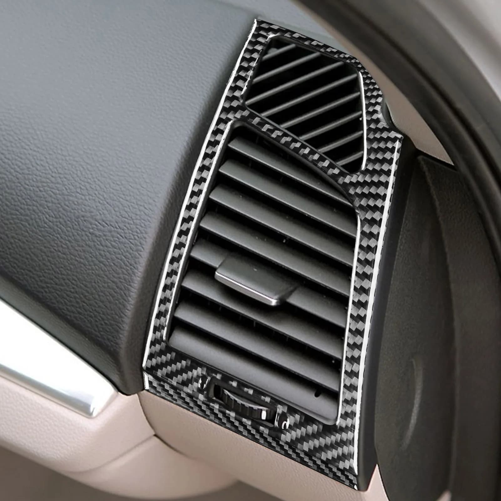 Car Speaker Door Handle Center CD Gear Shift Panel For BMW 1 Series E81 E82 E87 E88 Carbon Fiber Interior Accessory Sticker