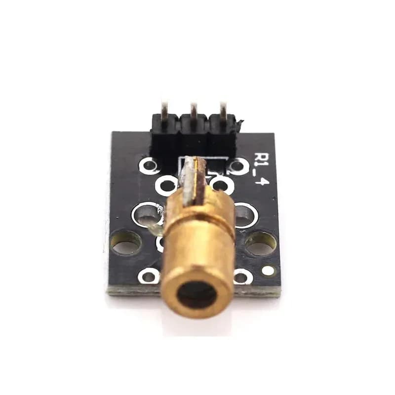 5/10 KY-008 Laser Sensor Module 650nm, Red Laser Diode with Copper Head for Arduino