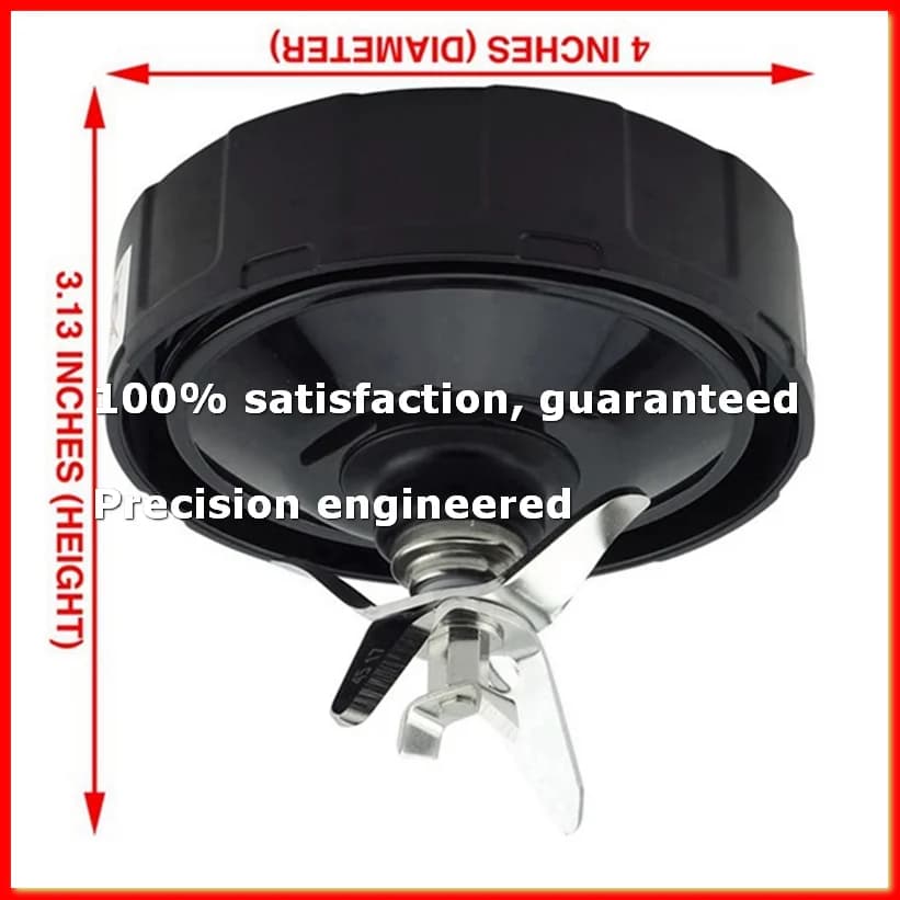 Parti di Ricambio per Frullatore, Bicchiere da 24 Oz con Lama Estrattrice a 7 Alette, per Auto IQ BN801 SS101 BL480-30 BL641-ROWI