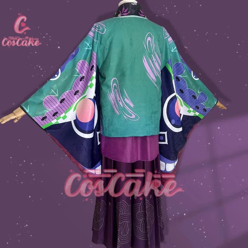 Costume Cosplay Anime per Feste di Halloween e Carnevale - Abbigliamento per Gioco di Ruolo Nu: Kuya Va al Tribunale delle Fiamme