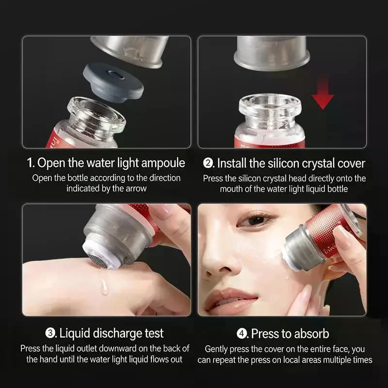 Siero Microneedling al Nano Collagene 0,3mm per Cura Profonda della Pelle, Idratante e Rigenerante per Routine Quotidiana