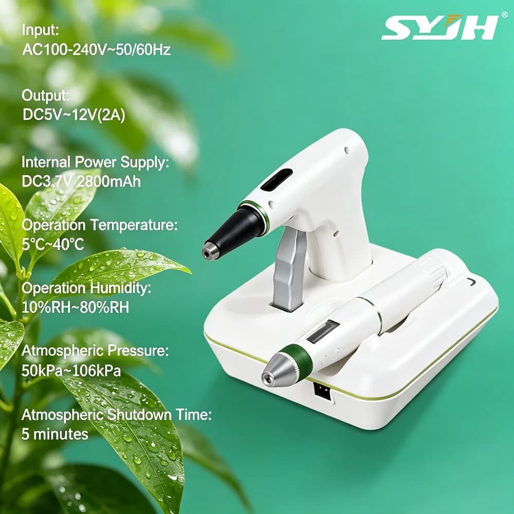 SYJH Dental Fast-Fill Wireless 2 in 1 Endo Obturation System Hot Melt Pen&Gun Precision Temperature Control For Dentistry Tools
