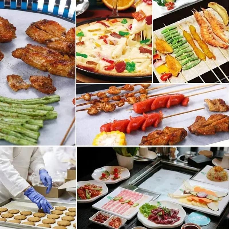 D0AB Accessori per friggitrice da 6-8 pollici Mini strumenti per biscotti fai-da-te Pane BBQ per famiglie