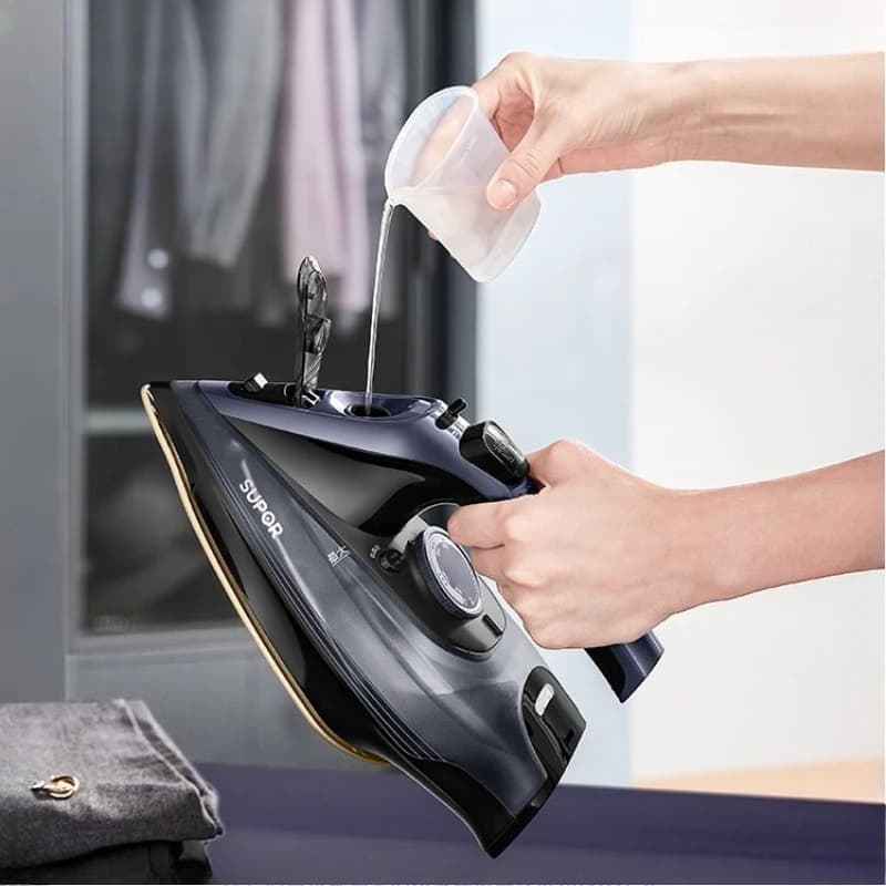 Ferro da Stiro a Vapore Senza Fili 305A, Vaporizzatore Portatile per Vestiti, per Uso Domestico e Sartoria