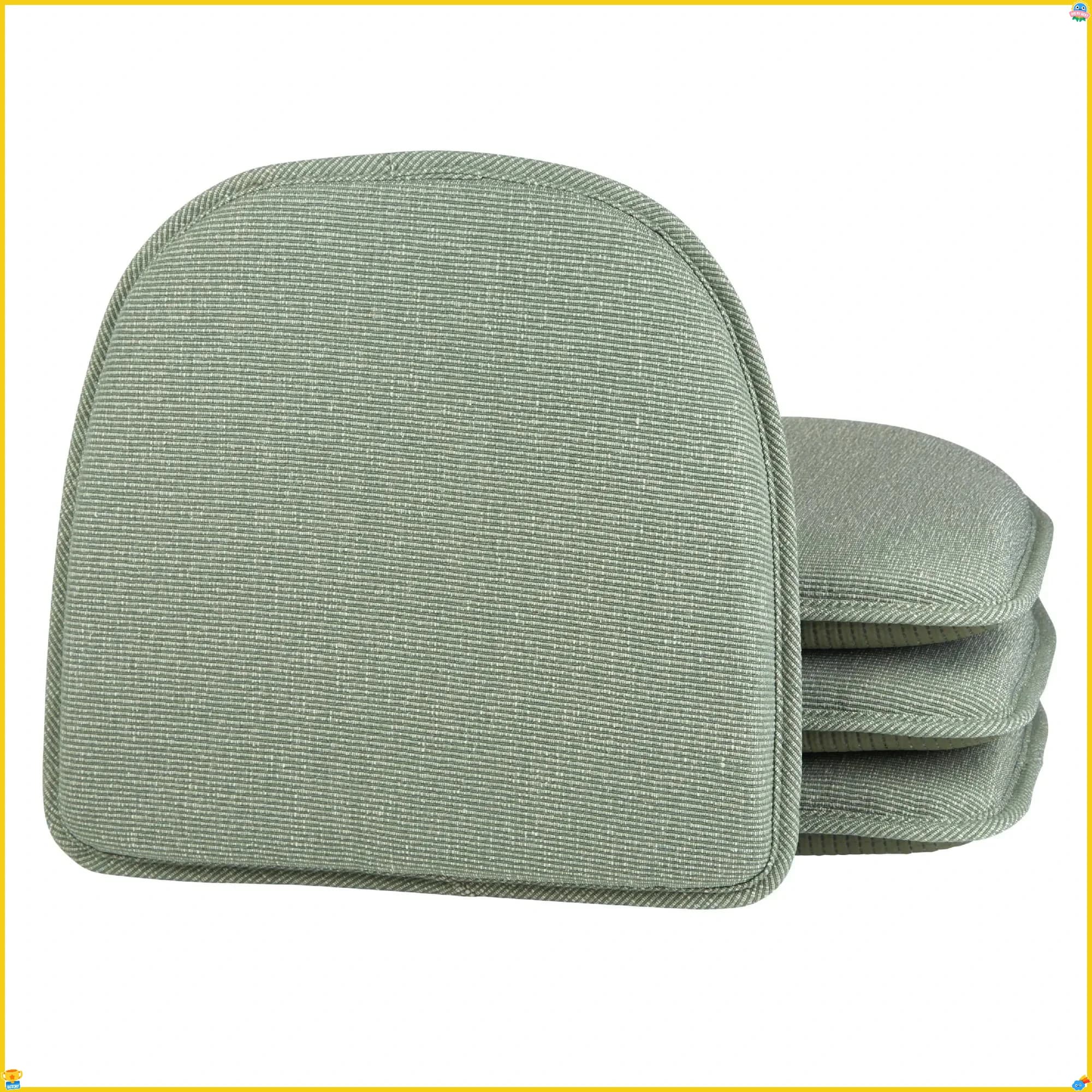 Pillows for thick and comfortable non-slip chairs, 4 pack, strong grip and anti-slip, for various home and office settings, easy to clean