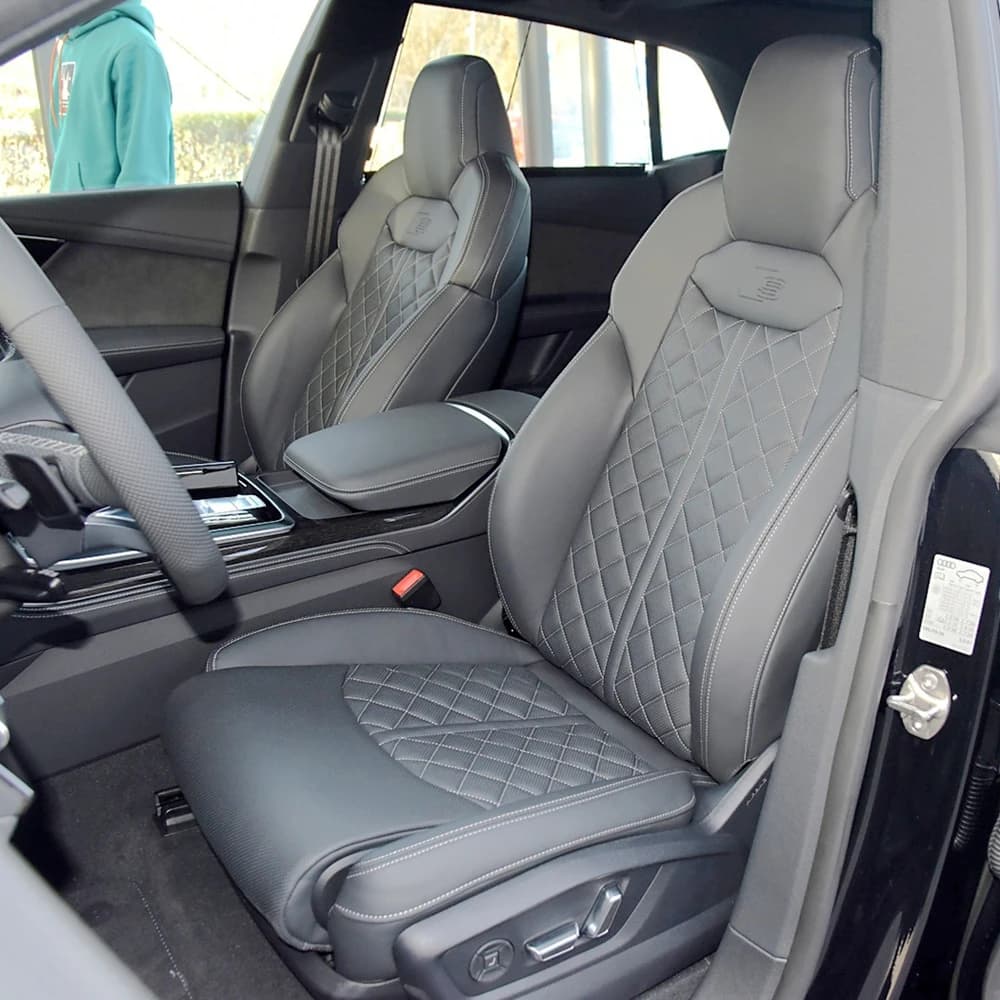 For Audi Q8 4M 2018 2019 2020 2021 2022 2023 2024 2025 eco-leather custom car seat covers Set interior protection accessories
