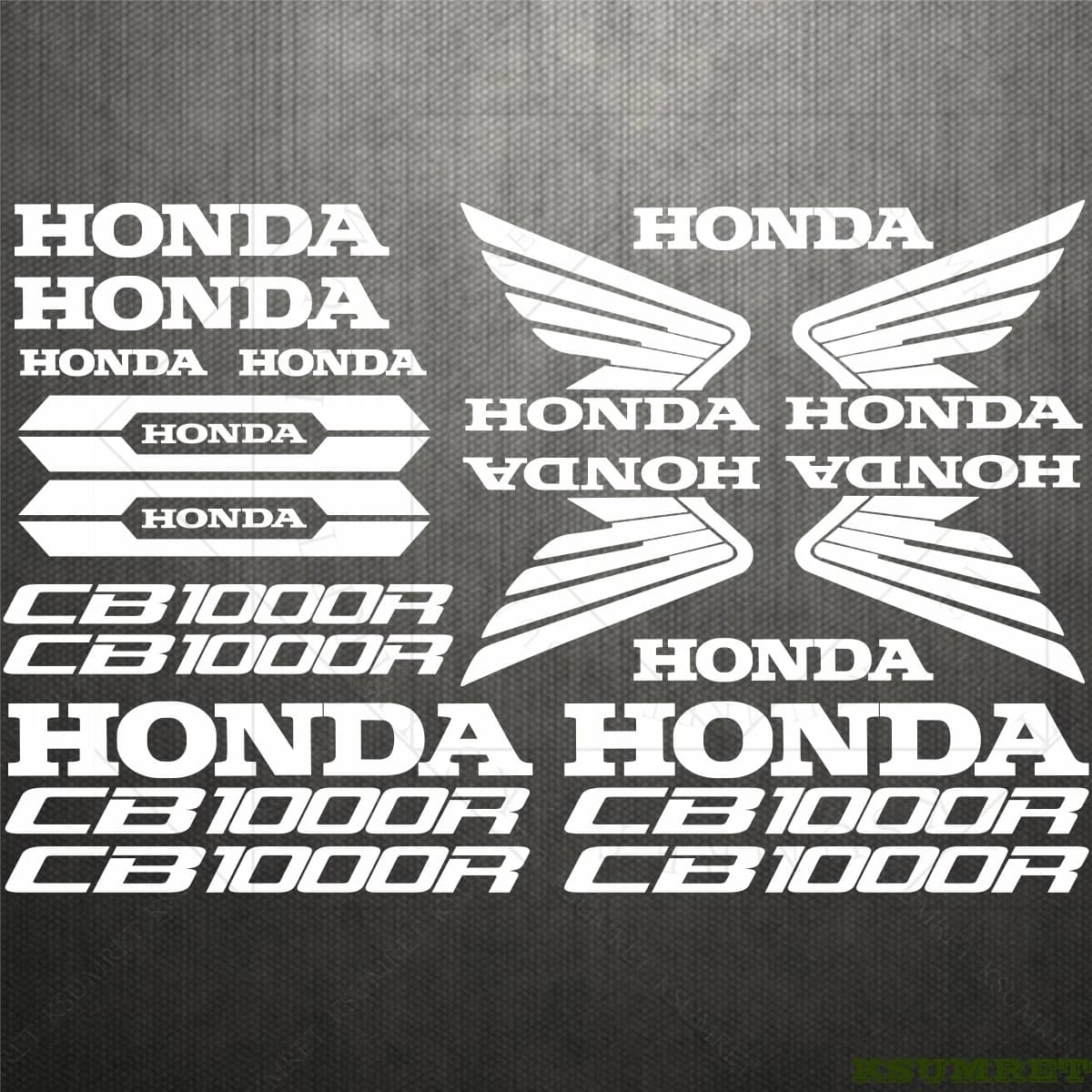 For Honda CB1000R decal logo decals for helmet tank waterproof motorcycle