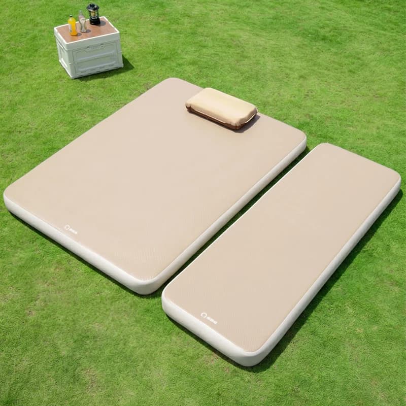 lohascamping 2026 Air Mattress Compact Folding Sleeping Bed Camping Tent Mat 1-2 Person Inflatable Mat 10cm Thicken Sleeping P