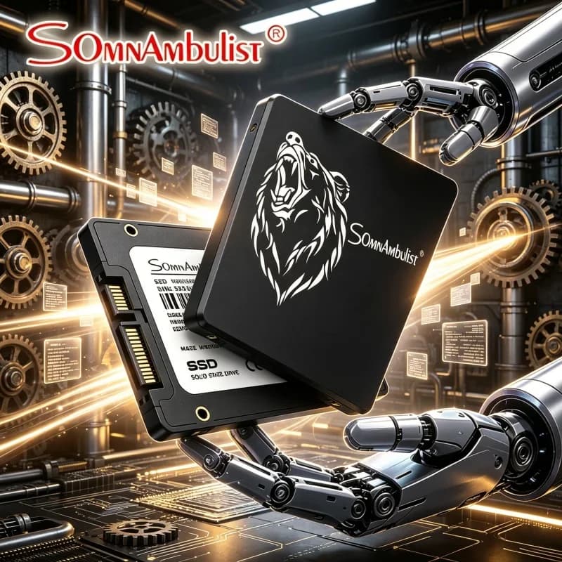 2.5 Internal Sata3 Solid State Drive SomnAmbulist SSD 128GB 240GB 480GB 512GB 960GB 1TB 2TB for PC Laptop