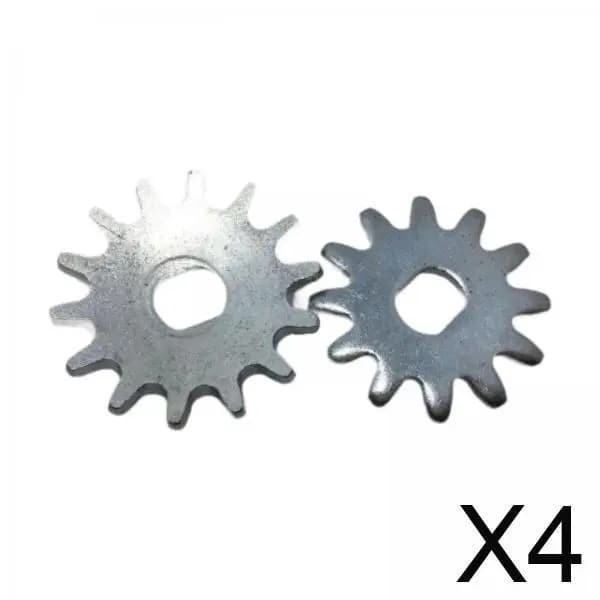 Kit ingranaggi per martinetto orizzontale in ferro Robusto set di riparazione per martinetto per auto per strumenti per martinetto idraulico da pavimento da 3 tonnellate