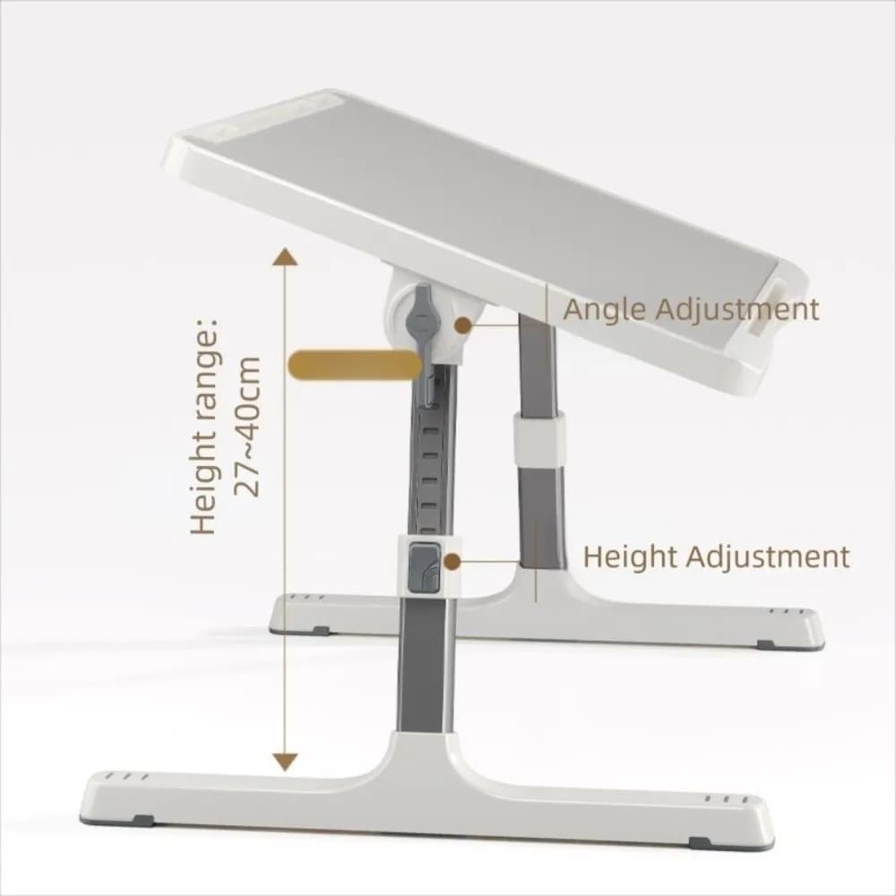 Supporto per laptop Espositore per letto con sollevamento ad altezza regolabile con cassetto Letto per laptop pieghevole Lettura da scrivania