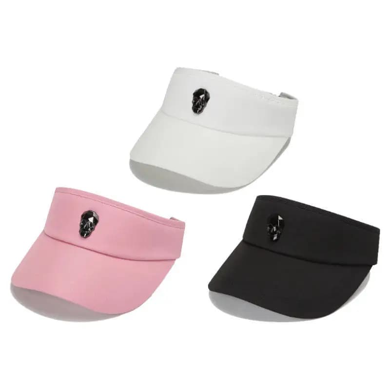 New golf hats, sun protection for men and women, sunshades for couples, hat with duck beak visor, baseball sport hat, hat without top.
