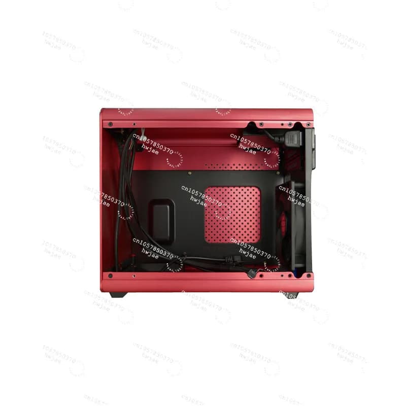 Q1 Colorful All-aluminum Alloy Water-cooled ITX Mini Desktop Computer Small Chassis