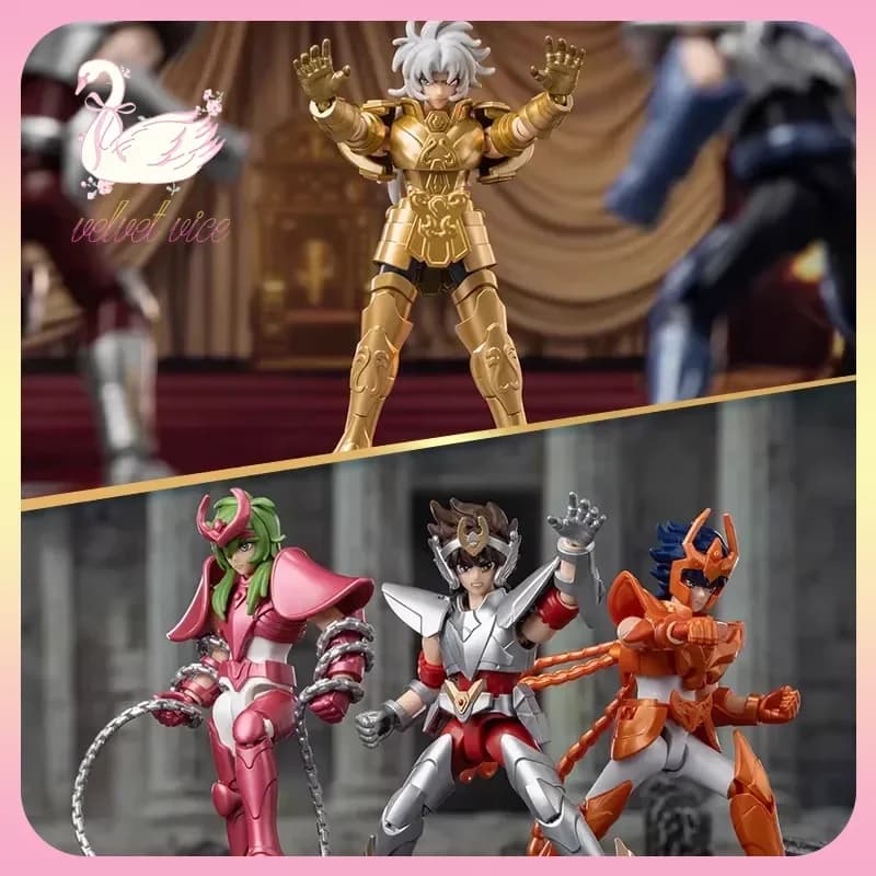 Blokees Saint Seiya Version Galassia Vol.4 - Zodiac Gold Series 2 Blind Box Collective Toys and Kids Gift Assembly