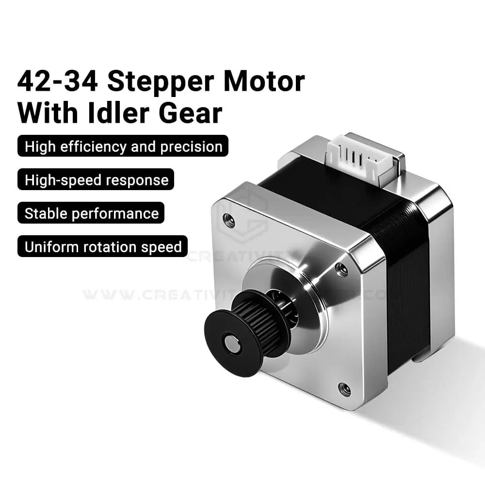Motore passo-passo 3D 42-34 con ruota sincrona 2GT per stampanti 3D Ender 3 S1, Pro Ender-5 Series/CR-6 SE
