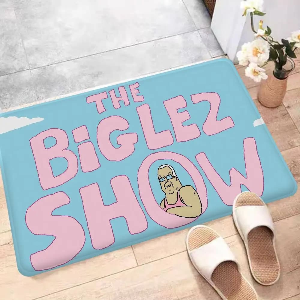 Tappetino Lavabile Antiscivolo con Motivo Cartoon The Big Lez Show per Soggiorno, Divano, Sedie, Cucina e Camera da Letto