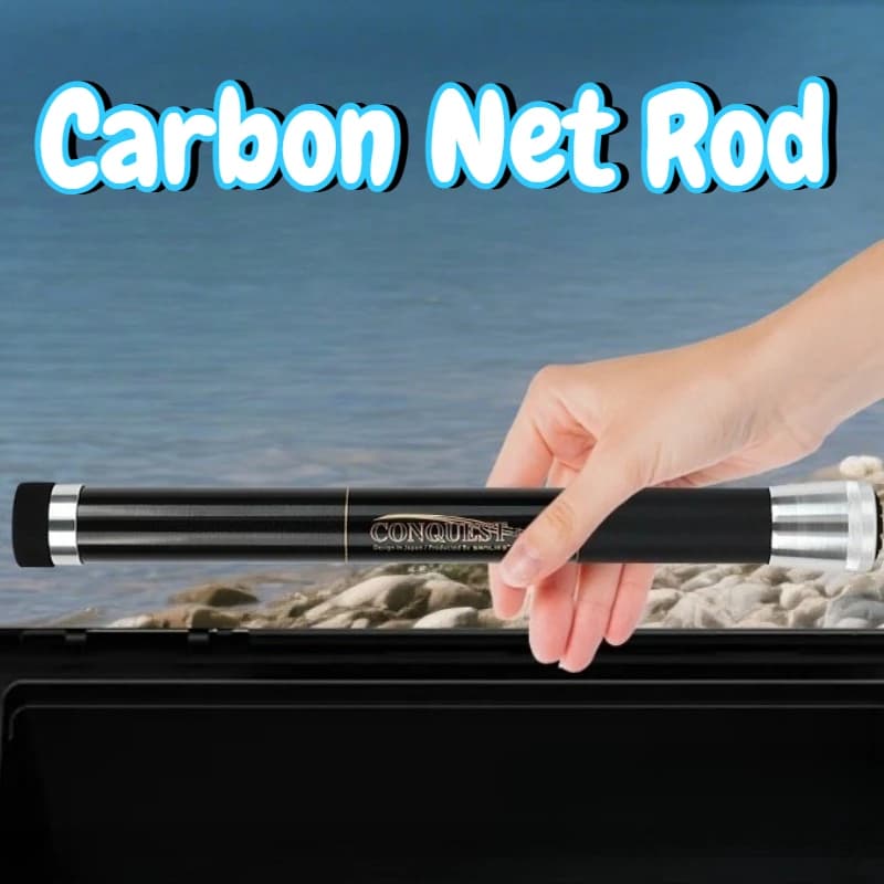 Outdoor Short Section Thickened Carbon Net Rod Telescopic Lightweight Fishing Rods Portable Fishing Rods Tackle Tools Supplies