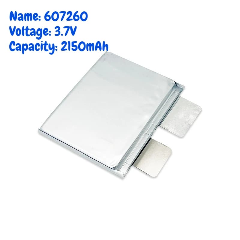 1-10 pz 506580 607260 Batteria Al Litio Ricaricabile per Auto Di Emergenza Salto Avviamento Scooter Modelli Giocattolo Drone Batteria