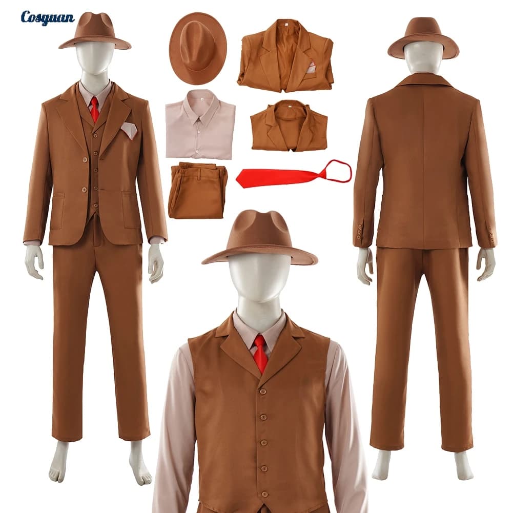 Costume da Cosplay Vecna di TV ST 5, Top, Pantaloni, Camicia, Abbigliamento per Uomo Adulto, Travestimento per Feste, Gioco di Ruolo, Costume di Halloween, Outfit per Carnevale