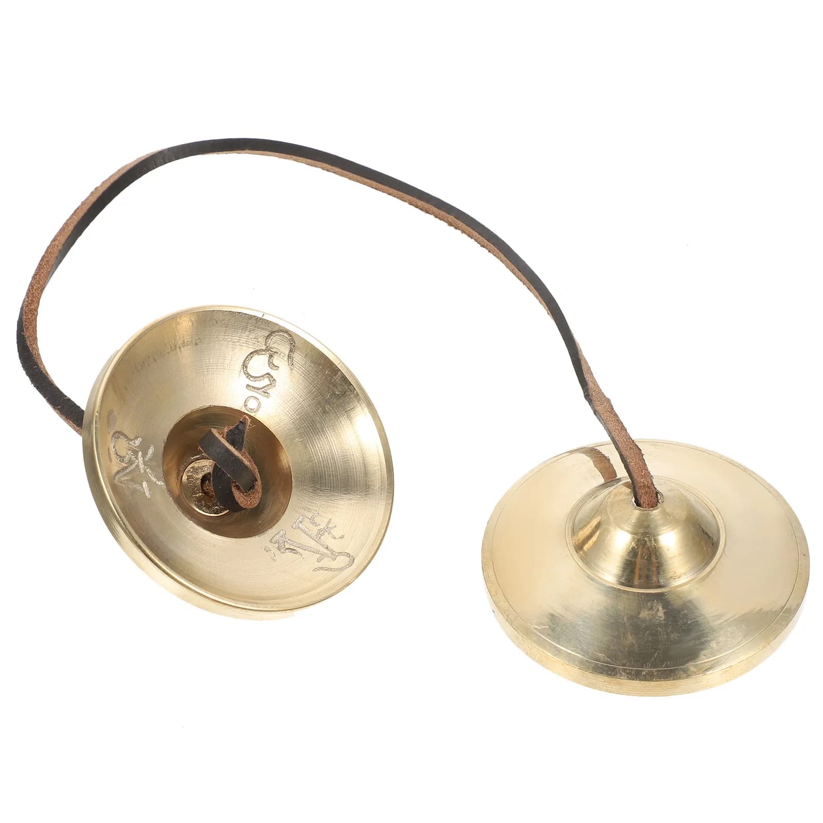Copper Cymbal Bell Vintage Hand Meditation Yoga Ceremony Musical Instrument Tibetan Sound Relaxation Percussion Instrument