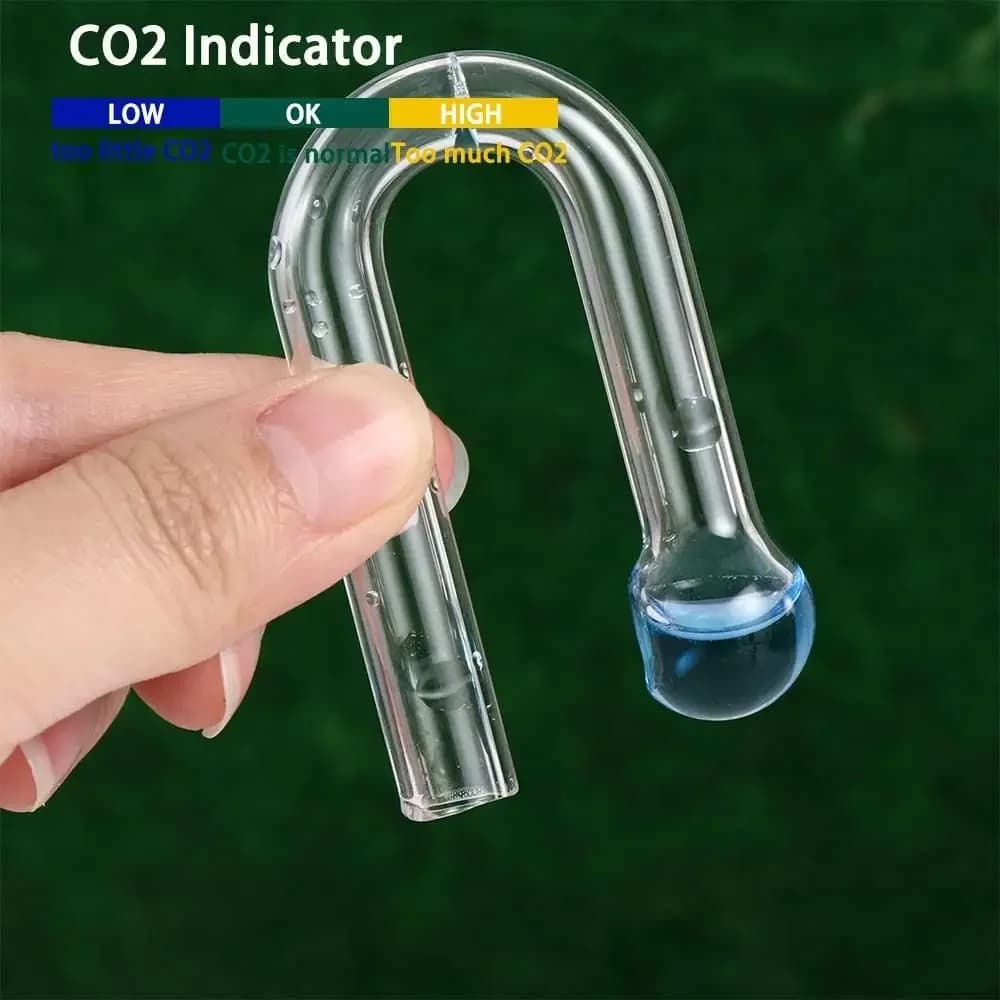 Concentration aquarium for aquatic plants CO2 indicator Fish tank CO2 diffuser Glass drop controller CO2 monitoring indicator Monitor
