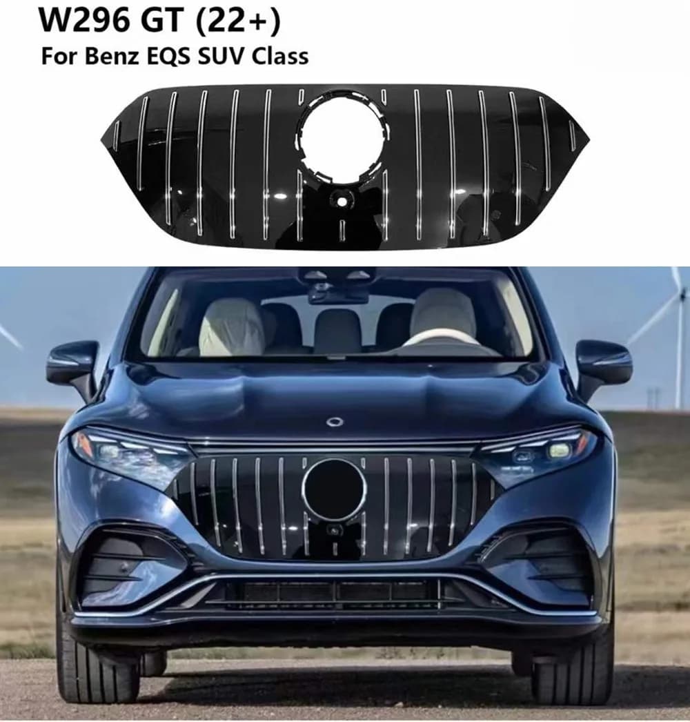 Pre Facelift Paraurti Anteriore Centro Cofano Griglia di Copertura Per Mercedes-Benz V297 EQS 450 EQS 580/X296 EQS SUV 2022-2025
