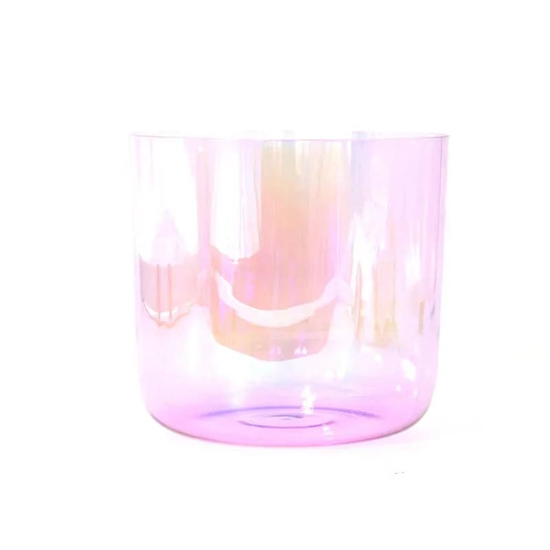 Purple Clear Quartz Crystal Singing Bowl Singing Bowl Crystal Music Bowl Yoga Sound Therapy Percussion Instrument