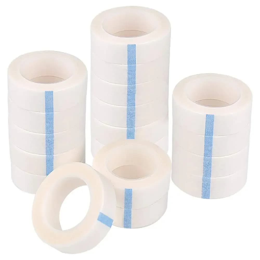 Breathable medical tape for extension eyelashes, fake eyelash patch, eyelid glue, 5 pieces 60 pieces