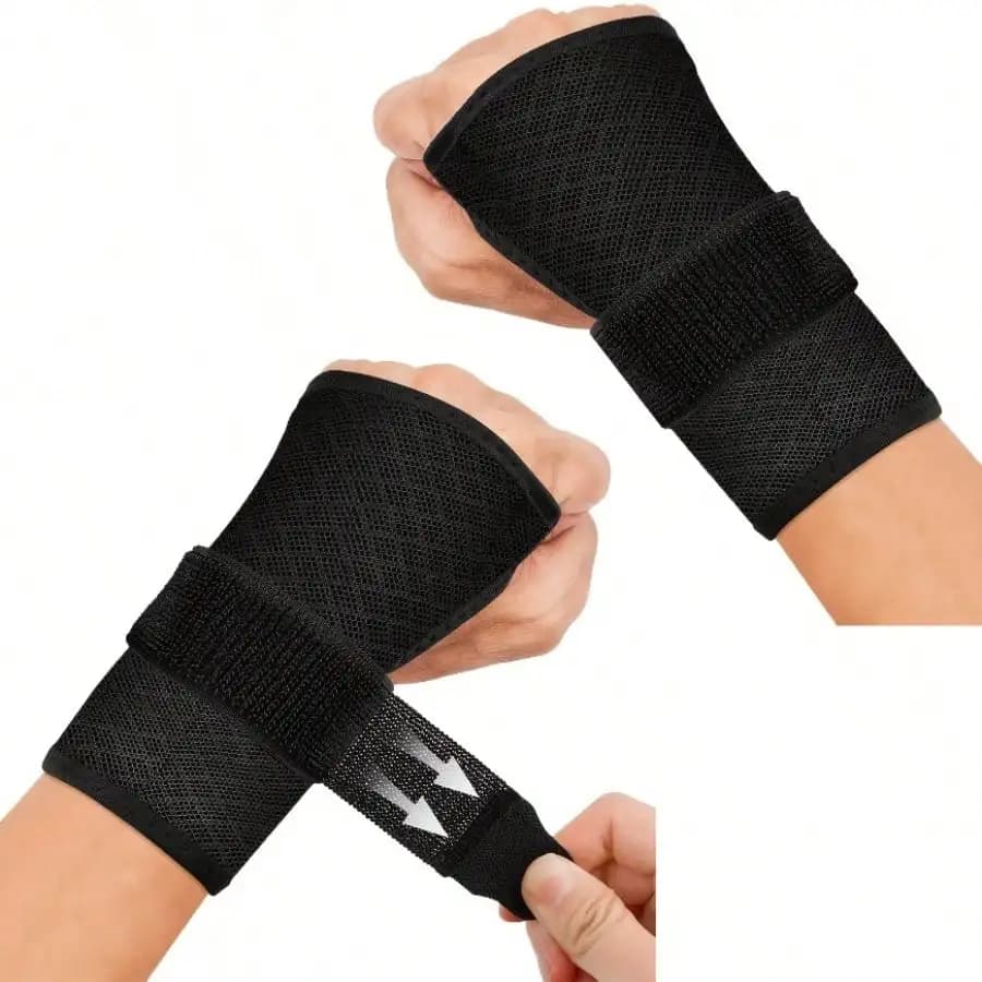 Wrist Brace For Carpal Tunnel Syndrome Featuring Night Support And A Metal Splint Stabilizer, Suitable For Both Men And Women, Perfect For Work, Leisure, And Sports Activities