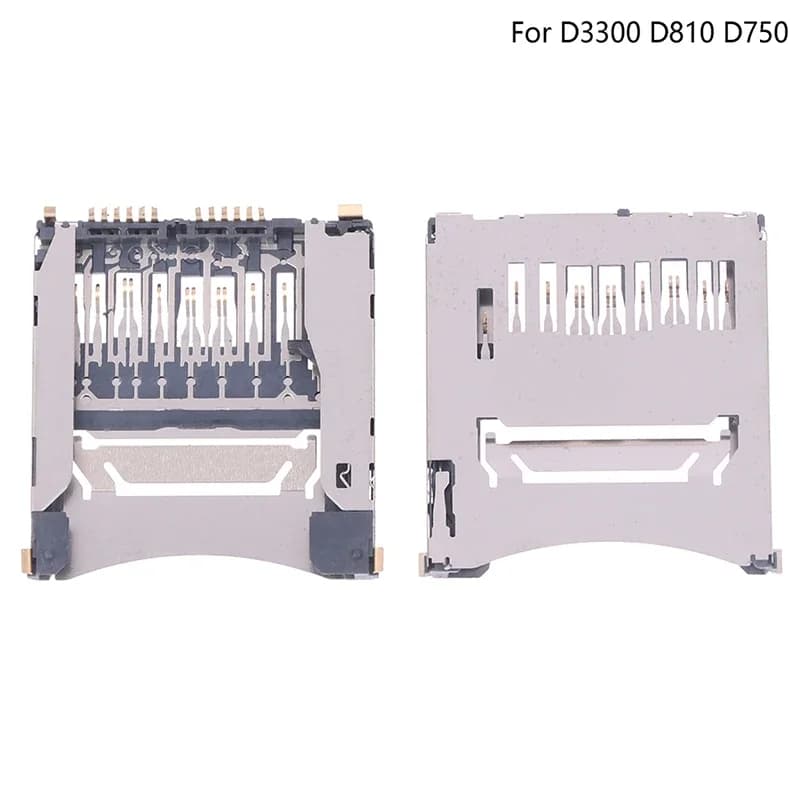 1 pz slot per scheda di memoria SD componente lettore supporto per slot per scheda D3300 D810 D750