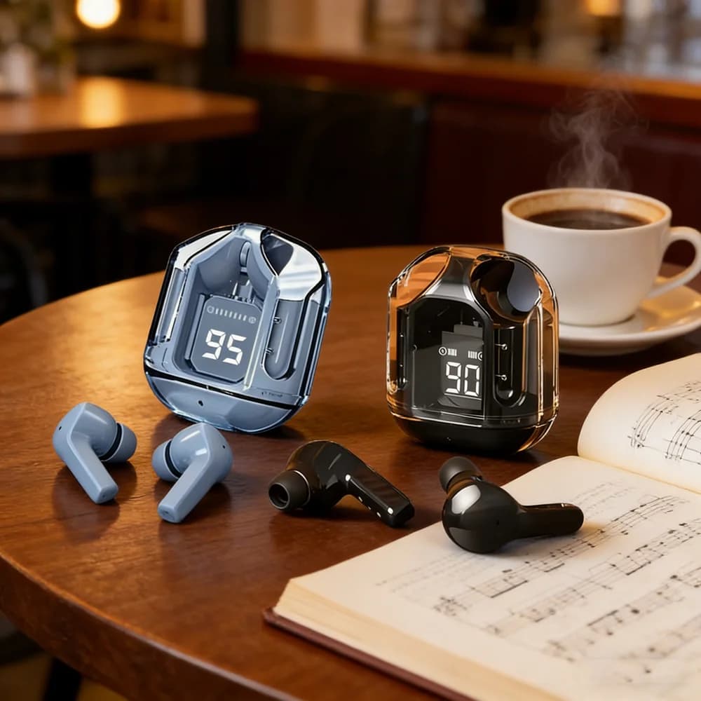 Wireless Mini Earbuds LED Power Digital Display TWS Wireless Headset Stereo Bluetooth Headphones 5.3 for allphones