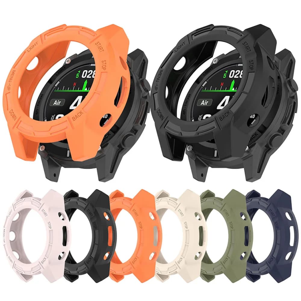 1pc Armor-style Protective Case Smart Watch Shell Frame for GARMIN Descent G2/G1/G1 Solar/G1 Solar Letel Accessories