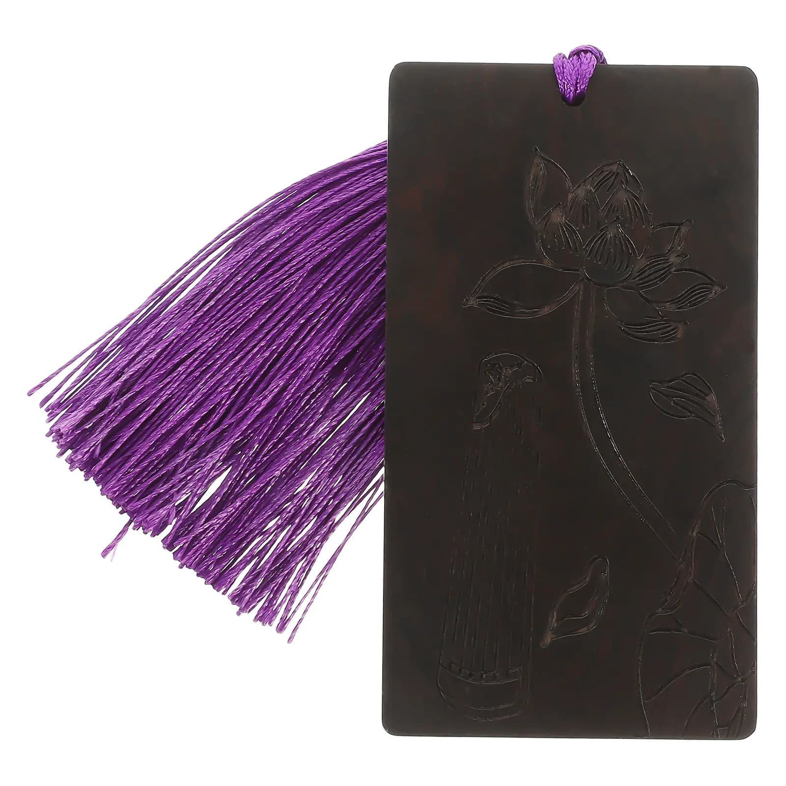 1 Pezzo Porta Plettri in Legno di Sandalo per Guzheng, Premium, Leggero, Portatile, Organizzatore per Plettri di Guzheng, Pipa e Chitarra, Naturale