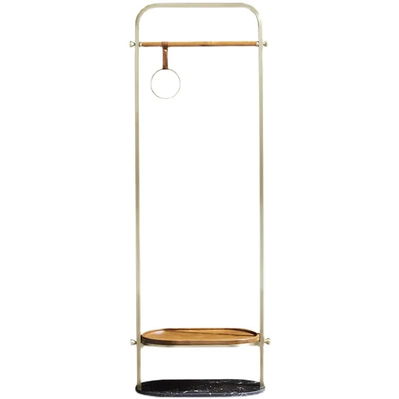 Floor-to-ceiling hanger, light luxury stainless steel coat hangers for bedroom, multifunctional clothes hangers for home living room