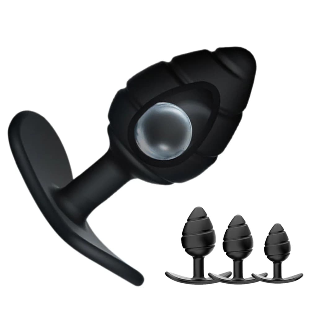 Plug in silicone Giocattoli del sesso anale Butt Plug Principiante Biancheria intima anale Buttplug Dildo Masturbador per coppie SM Adulti Uomini Donna 3 dimensioni