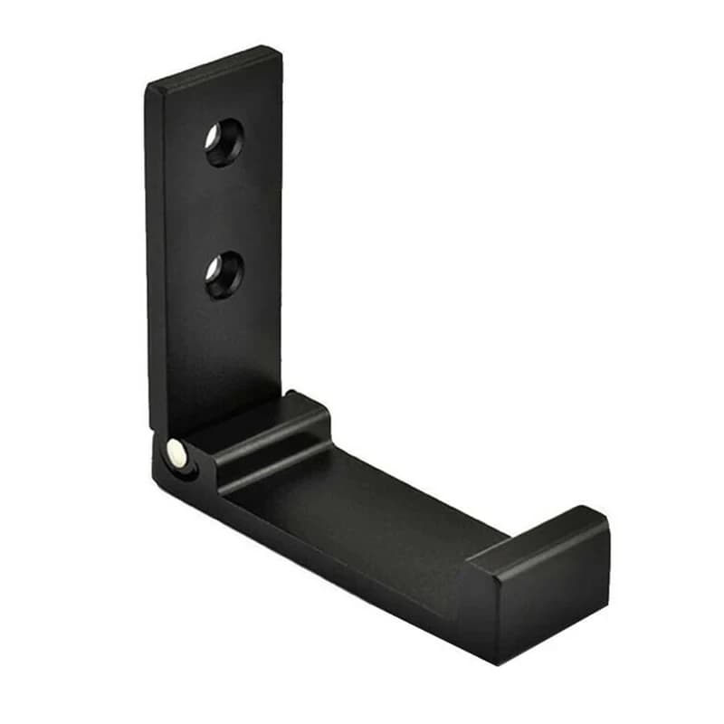 Supporto per cuffie compatto Gancio Supporto per cuffie wireless Installa protezione Design pieghevole Nota di alta qualità